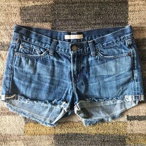 J Brand Denim Low Rise Shorts